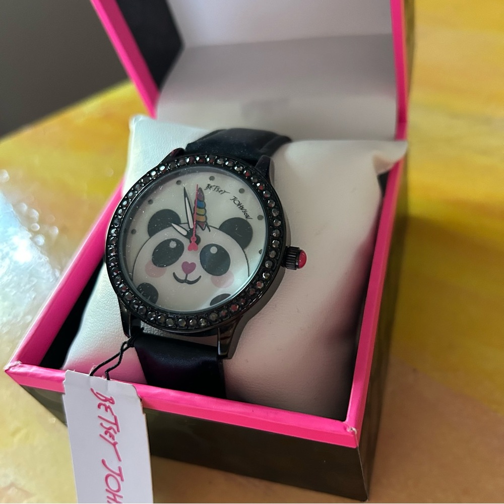 Betsey Johnson Unicorn Panda Watch